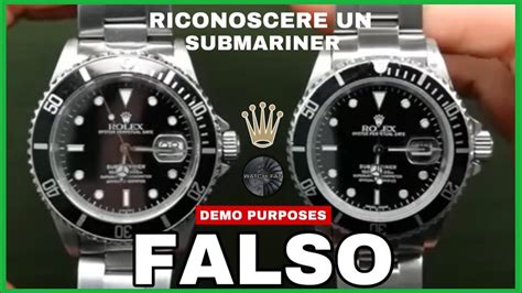 come capire se il rolex è vero|Come Riconoscere un Rolex Falso .